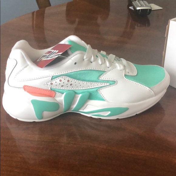 Fila mindblower womens green Clearance